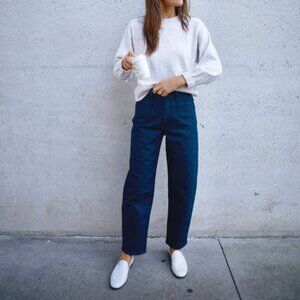 AYR The Beat Barrel Ankle Jean in Toto Size 27 *small bleach stain on back leg